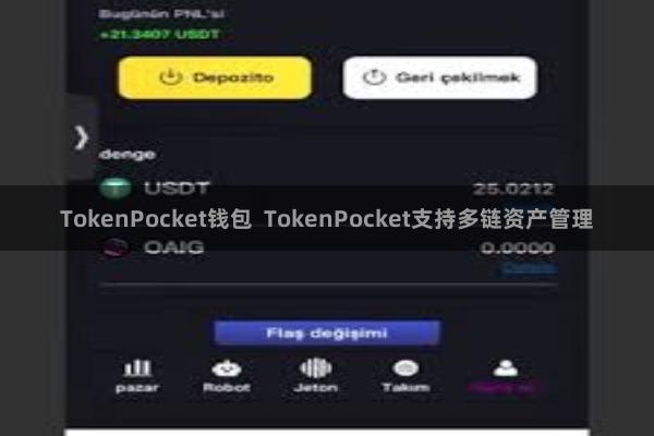 TokenPocket钱包  TokenPocket支持多链资产管理